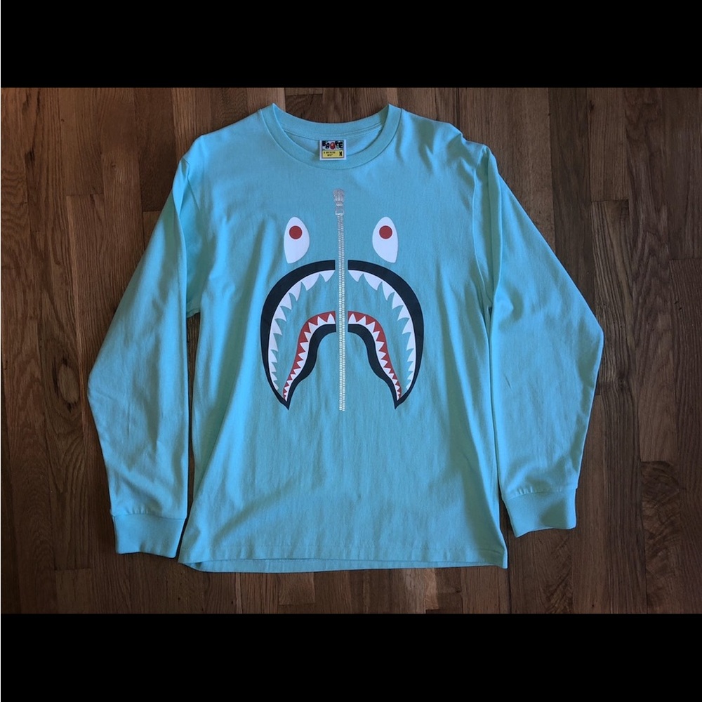 Bape Shark Zip tee